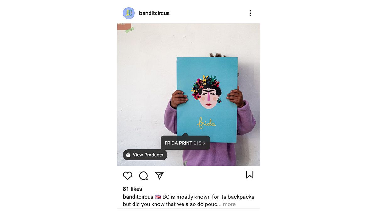 Instagram shopping