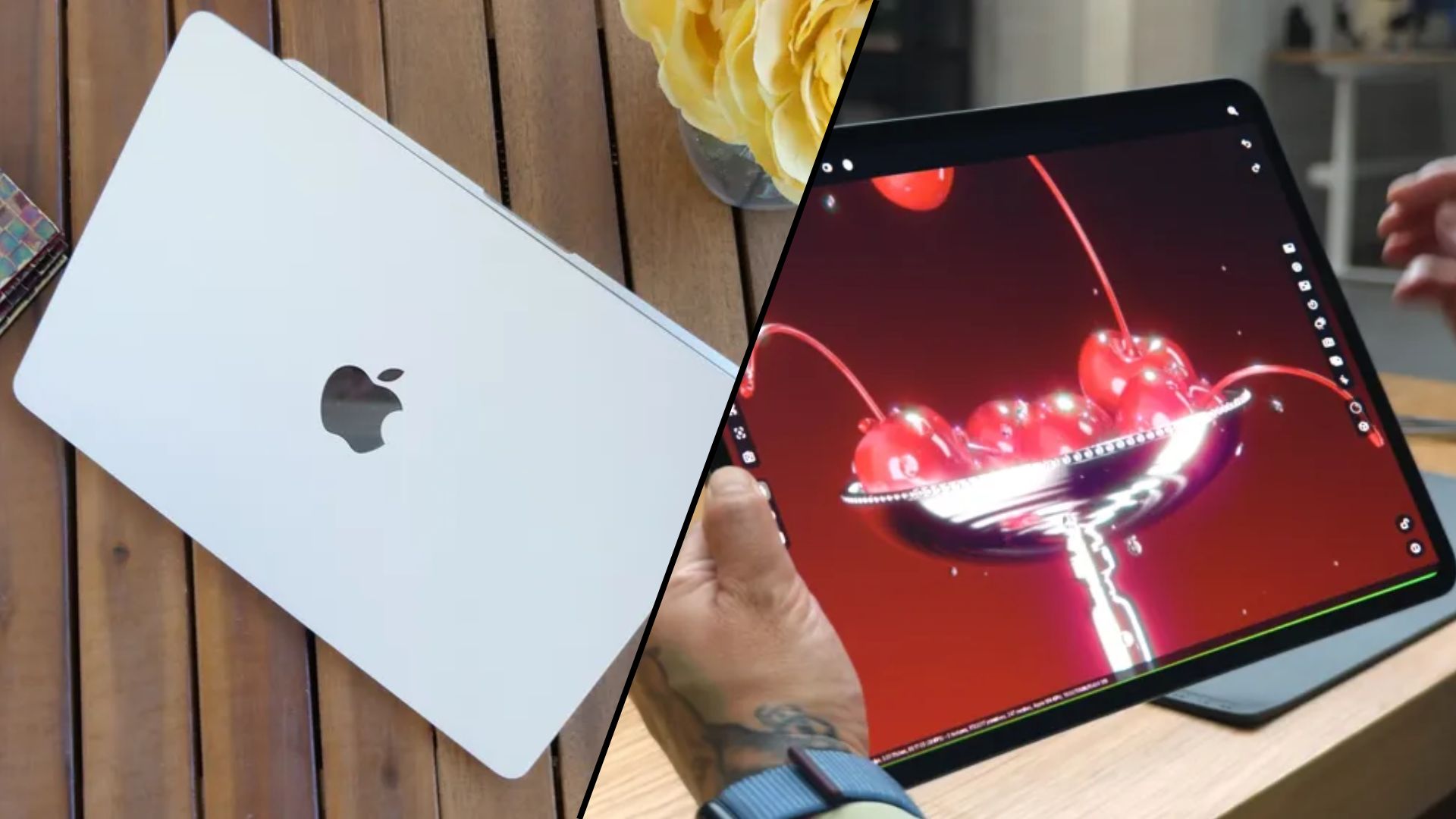 MacBook Air M3 13 дюймов против iPad Pro M4: новый планшет Apple мощнее?