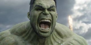 Thor: Ragnarok Hulk's angry face