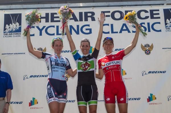 Todays top three for the women.