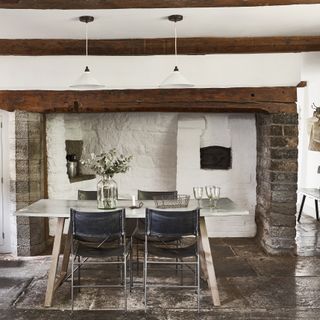 rustic country kitchen table