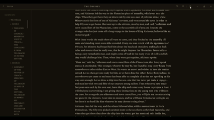 Animation between light mode and dark mode within the Markdown reader "Sefer" on Windows 11.
