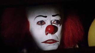 Pennywise in sewer drain in Stephen King's IT