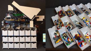 Daniel Wests Raspberry Pi powered AI Lego sorting machine
