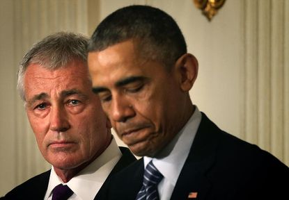 Obama on Chuck Hagel departure: This was his decision