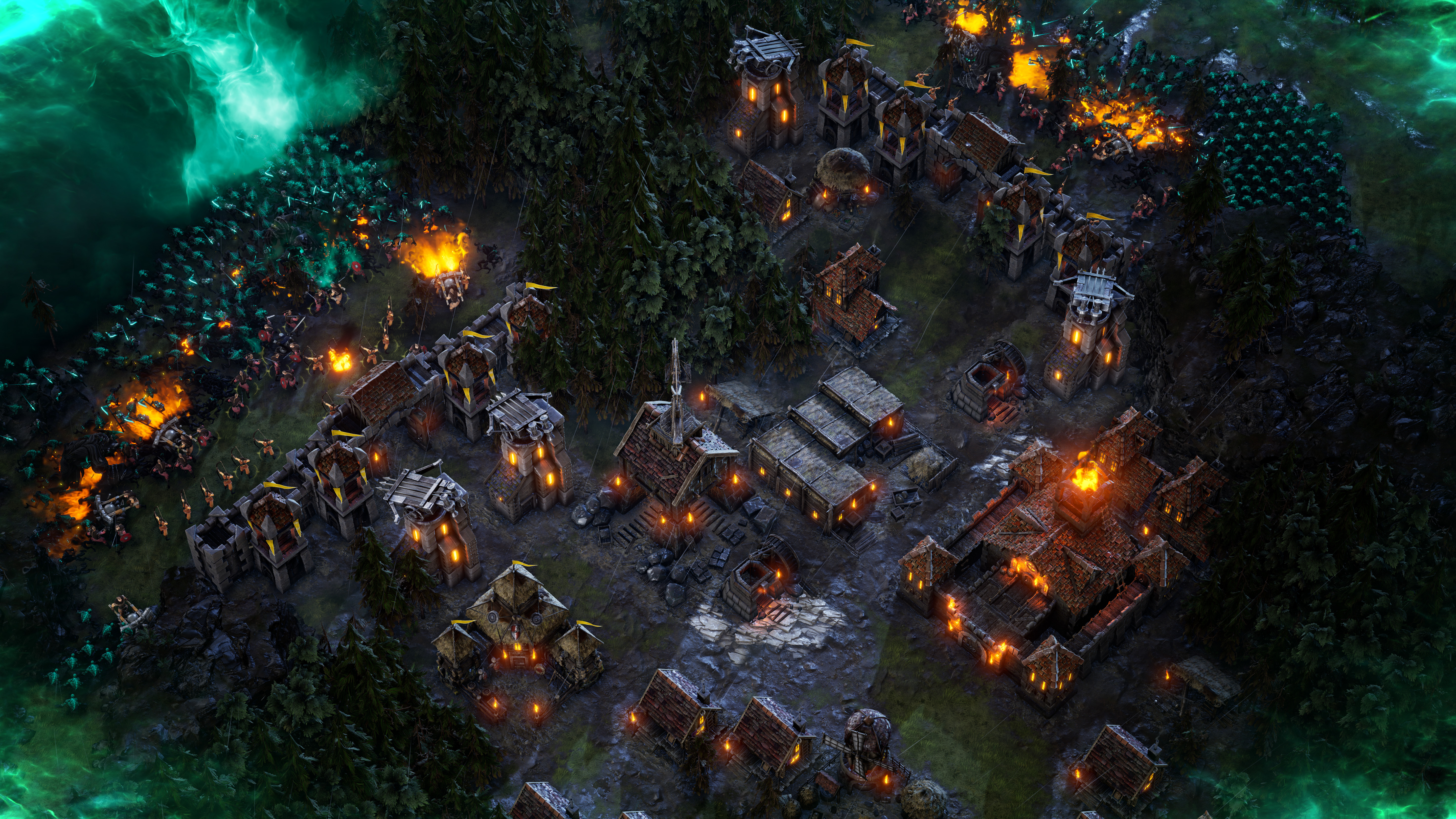 In Survival Rts Age Of Darkness Thousands Of Enemies Aren T The Only Threat Pc Gamer