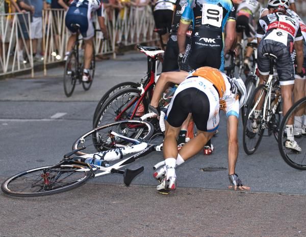 An early spill at Iron Hill.
