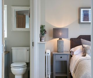 small bedroom with ensuite