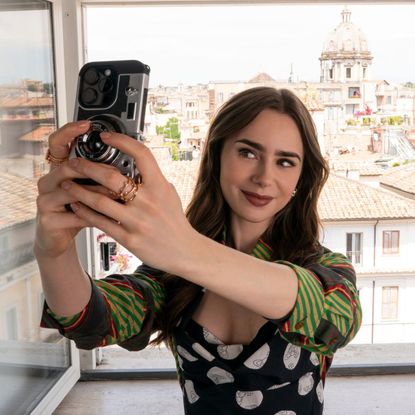 Lily Collins in Emily in Paris