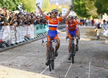 Lars van der Haar (Netherlands) wins the U23 European championship.