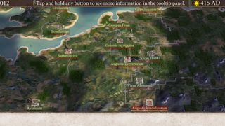 Intensive game Rome Total War: Barbarian Invasion ran fine. Image credit: Feral Interactive