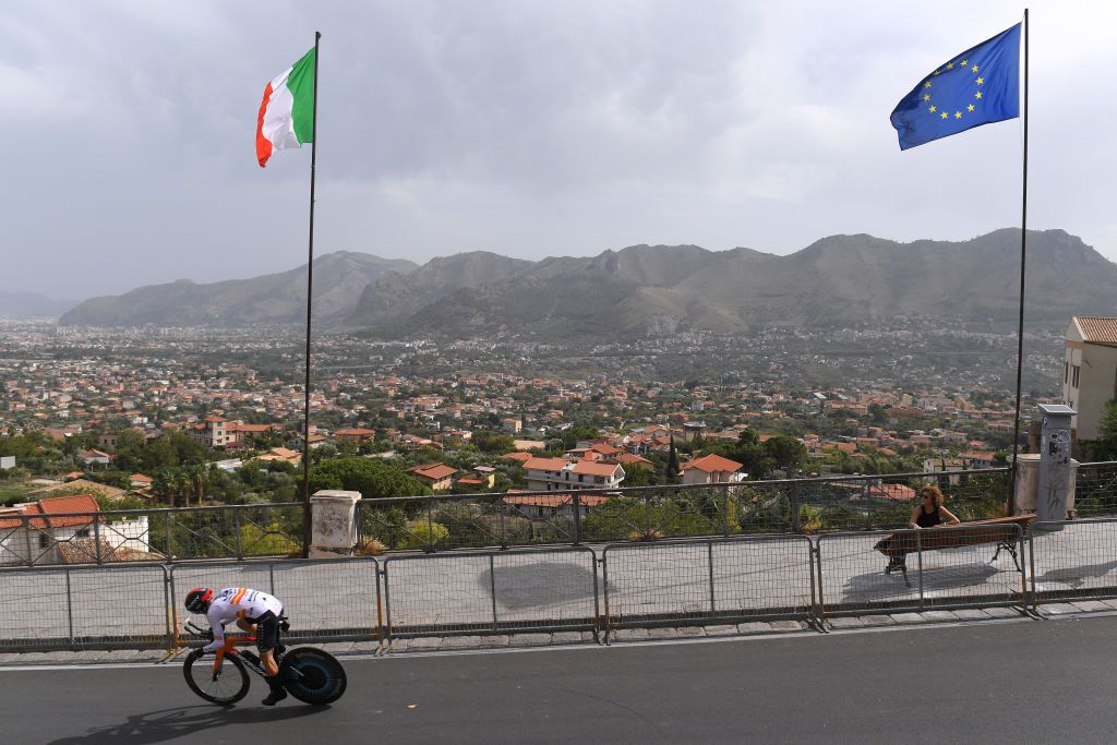 The opening time trial at the 2020 Giro d'Italia