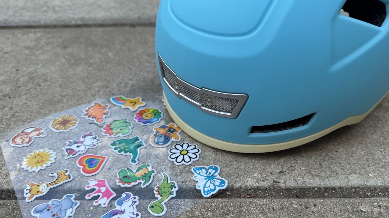 The Xnito Kid with set of foam stickers