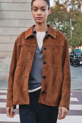 Suede Jacket