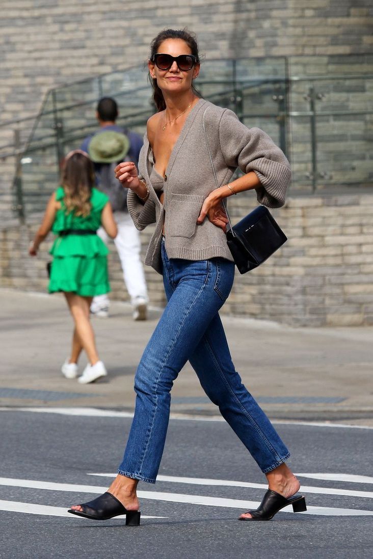katie holmes cashmere bralette