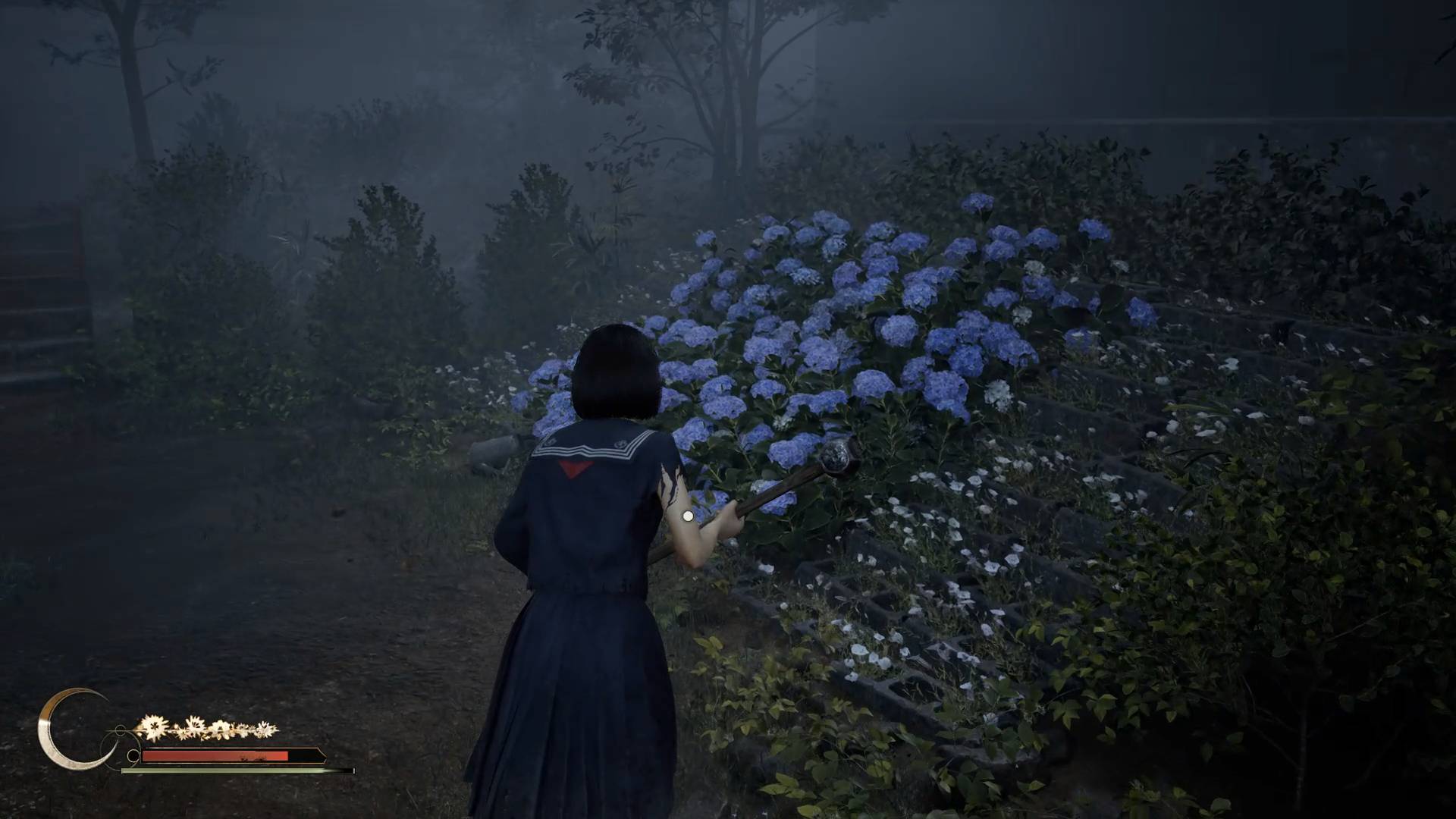 Silent hill f school key flowers