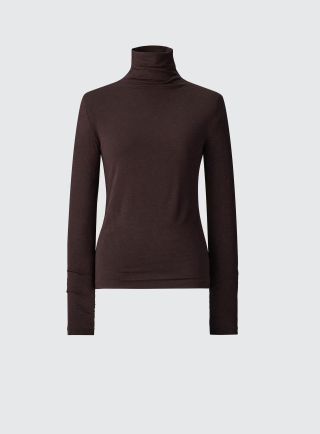 Uniqlo, Heattech Extra Warm Cashmere Blend High Neck T-Shirt