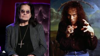 Ozzy Osbourne and Ronnie James Dio