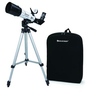 Celestron eclipsmart travel solar scope 50 on a white background