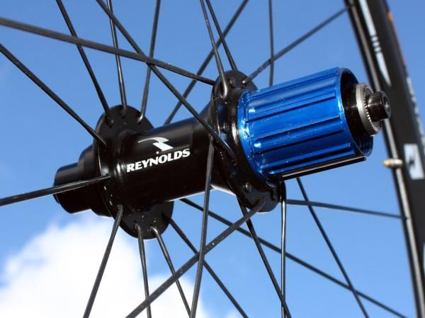 DT Swiss rear hubs on the upper-end Reynolds wheels now sport a striking blue anodized finish.