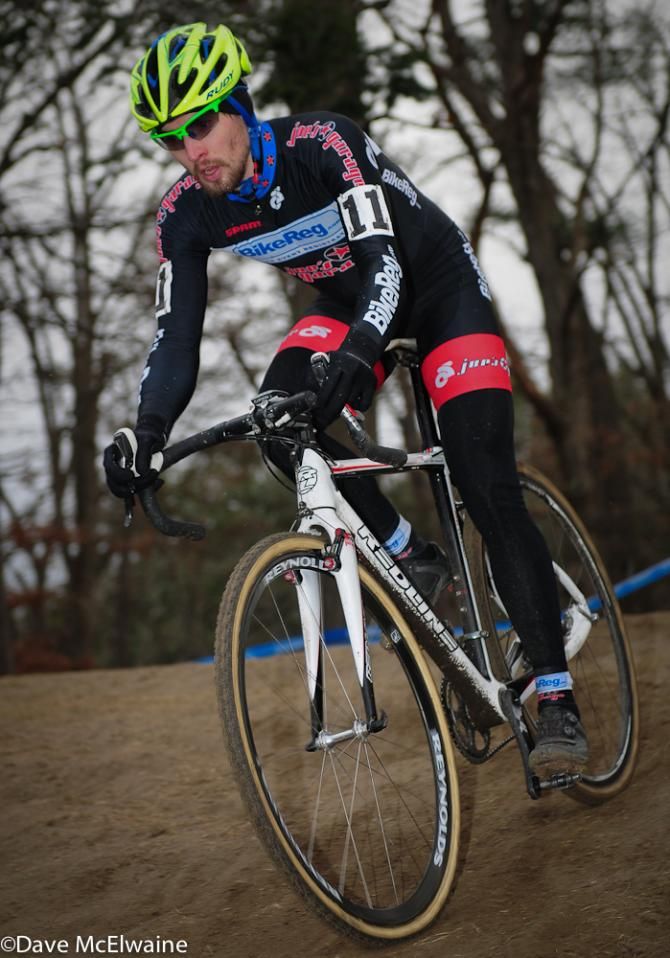 Jerome Townsend (Bikereg) descending onto the beach