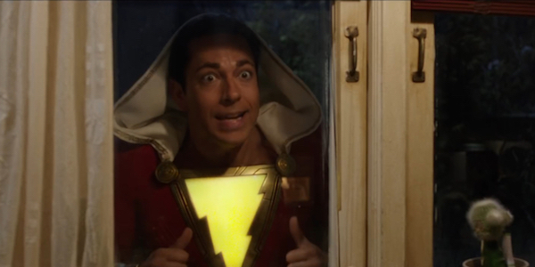 Zachary Levi as shazam!