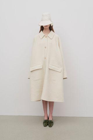 Garthel Coat in Cashmere and Silk