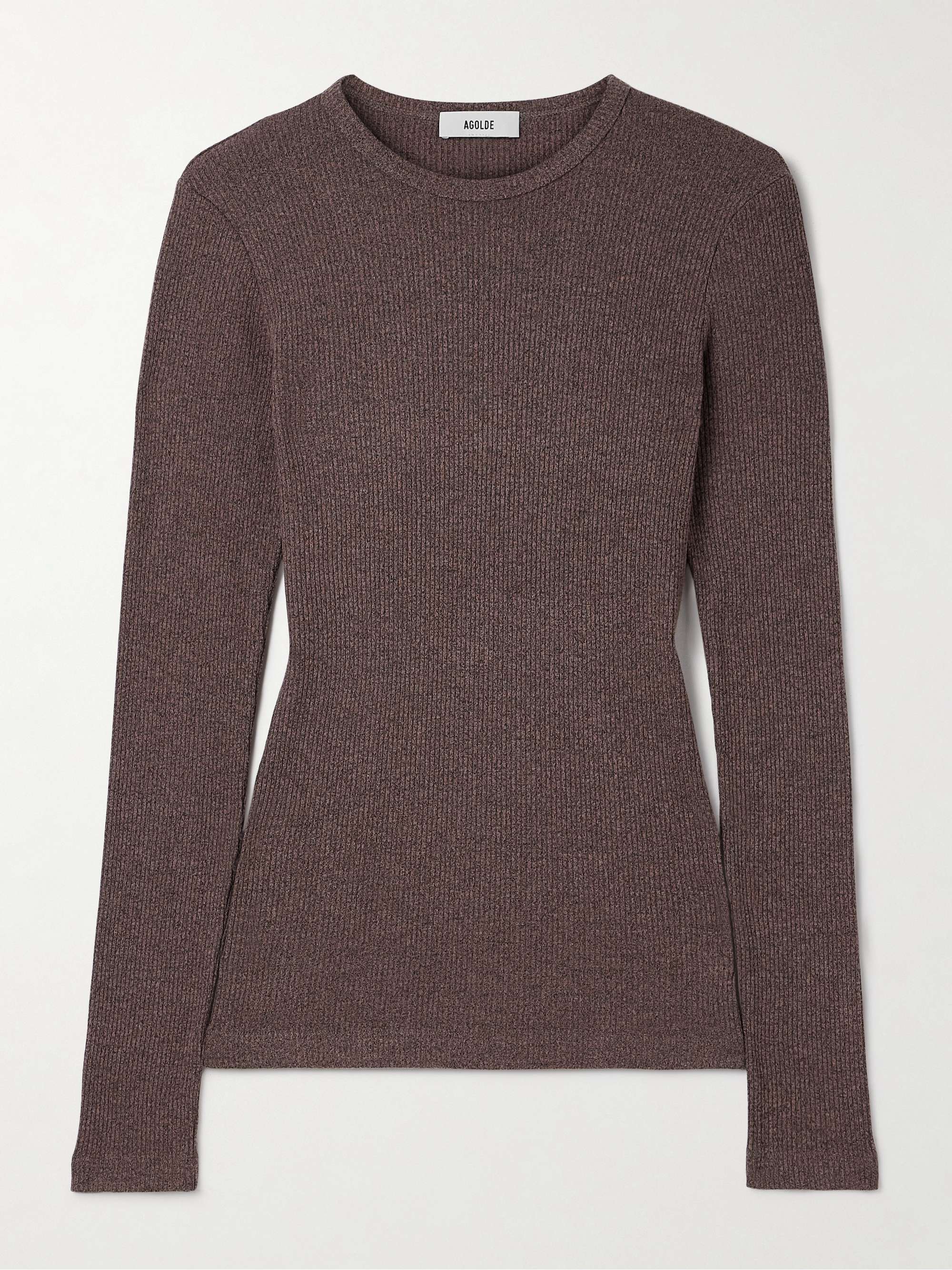 Delphi Ribbed Jersey Top