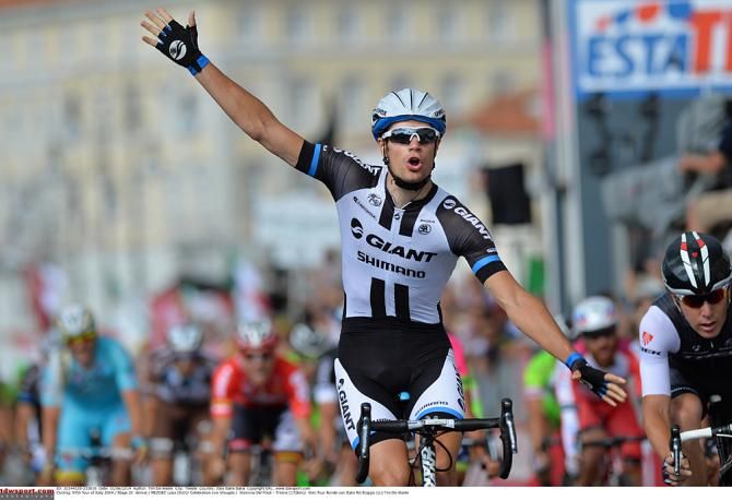 Luka Mezgec (Giant Shimano) wins the final Giro stage