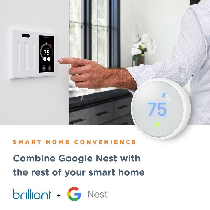 Brilliant Google Nest Integration Hero Update