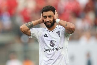 Manchester United captain Bruno Fernandes scored twice in the recent 2-1 win over West Ham