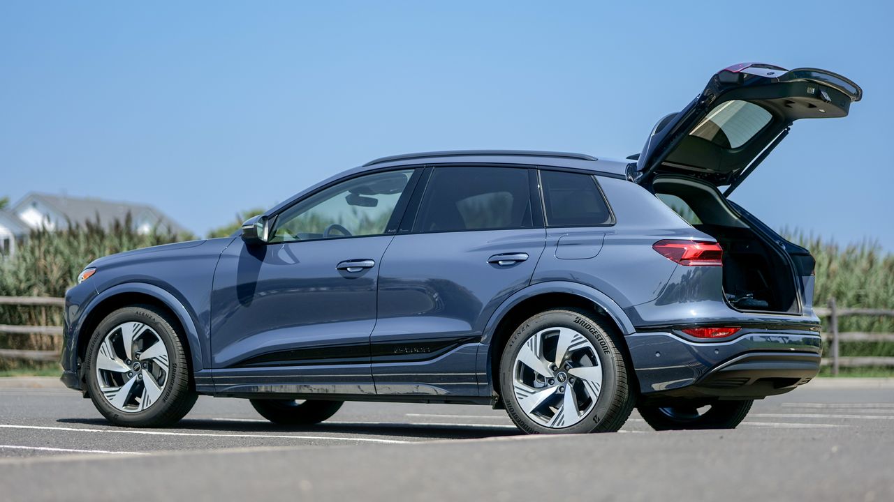 2025 Audi Q6 e-tron test drive.