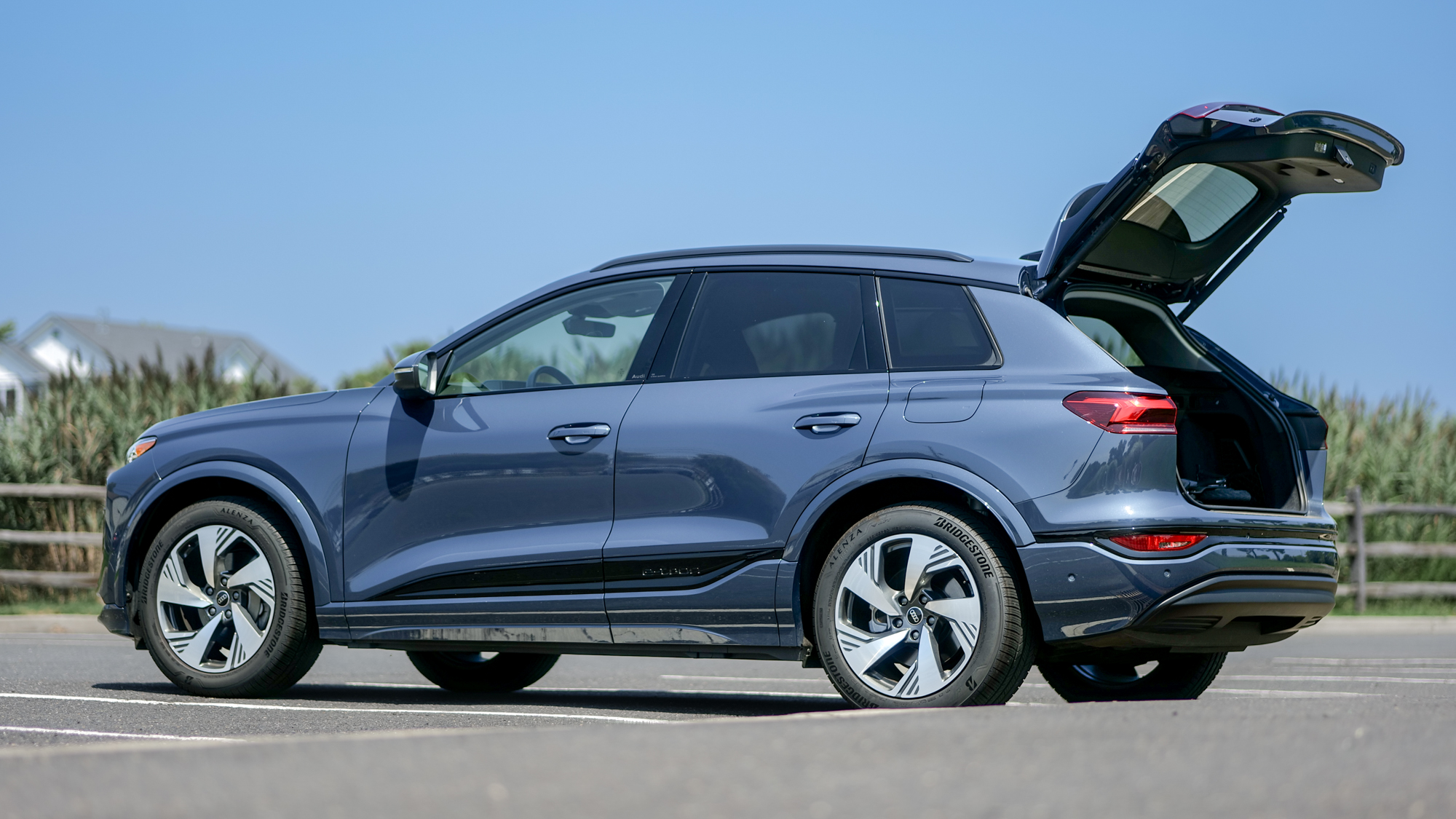 2025 Audi Q6 e-tron test drive.
