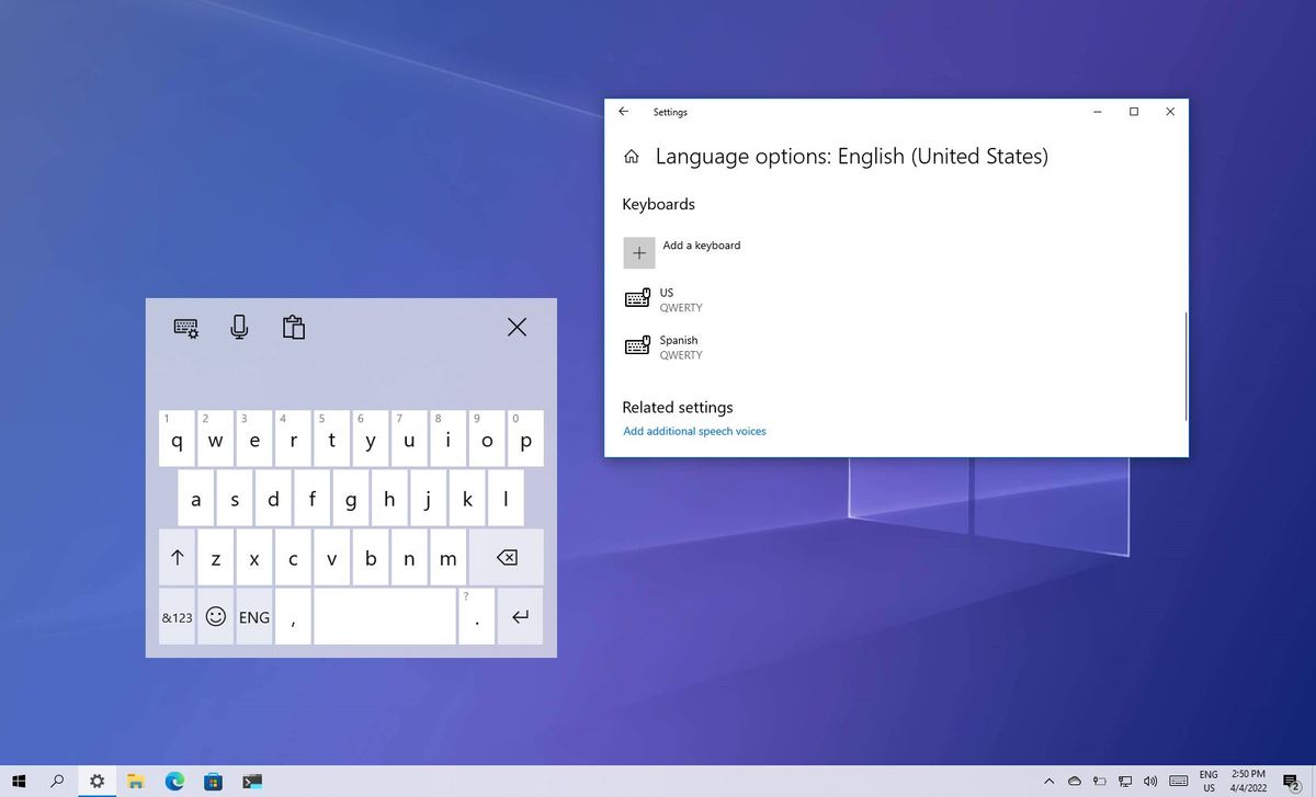 microsoft spanish keyboard layout