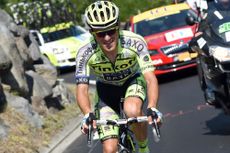 Rafal Majka on stage eleven of the 2015 Tour de France