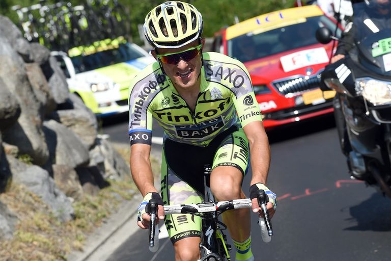 Rafal Majka on stage eleven of the 2015 Tour de France