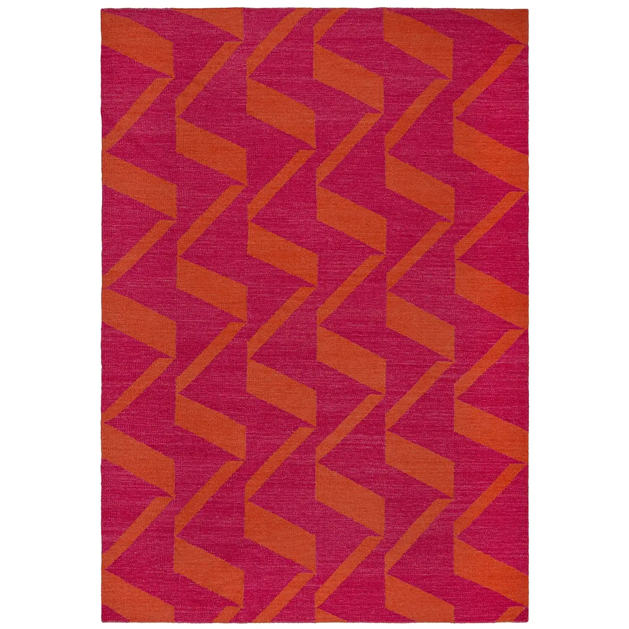 Dunelm Sophie Robinson Zig Zag Wool Rug