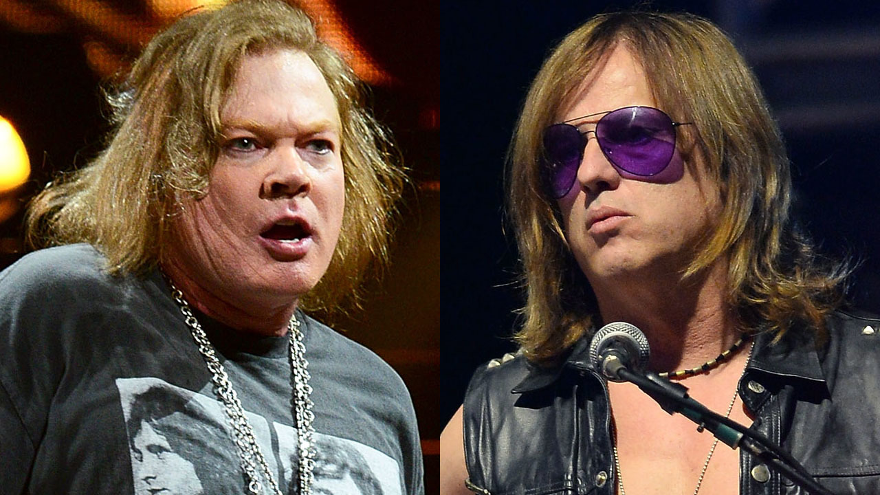 Axl Rose and Chris Pitman