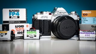 Canon AV-1 and 35mm film