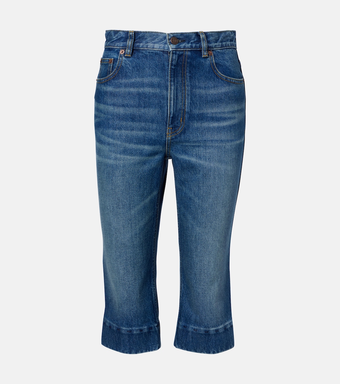 Capri Jeans in Blue - Chloe