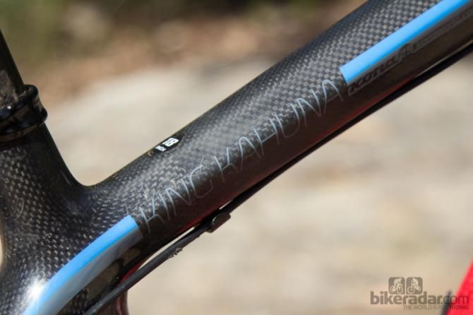 The Kona King Kahuna 29 &ndash; a lightweight carbon frame with all the latest trends including a 142 x 12mm rear axle, tapered steerer and press-fit bottom bracket
