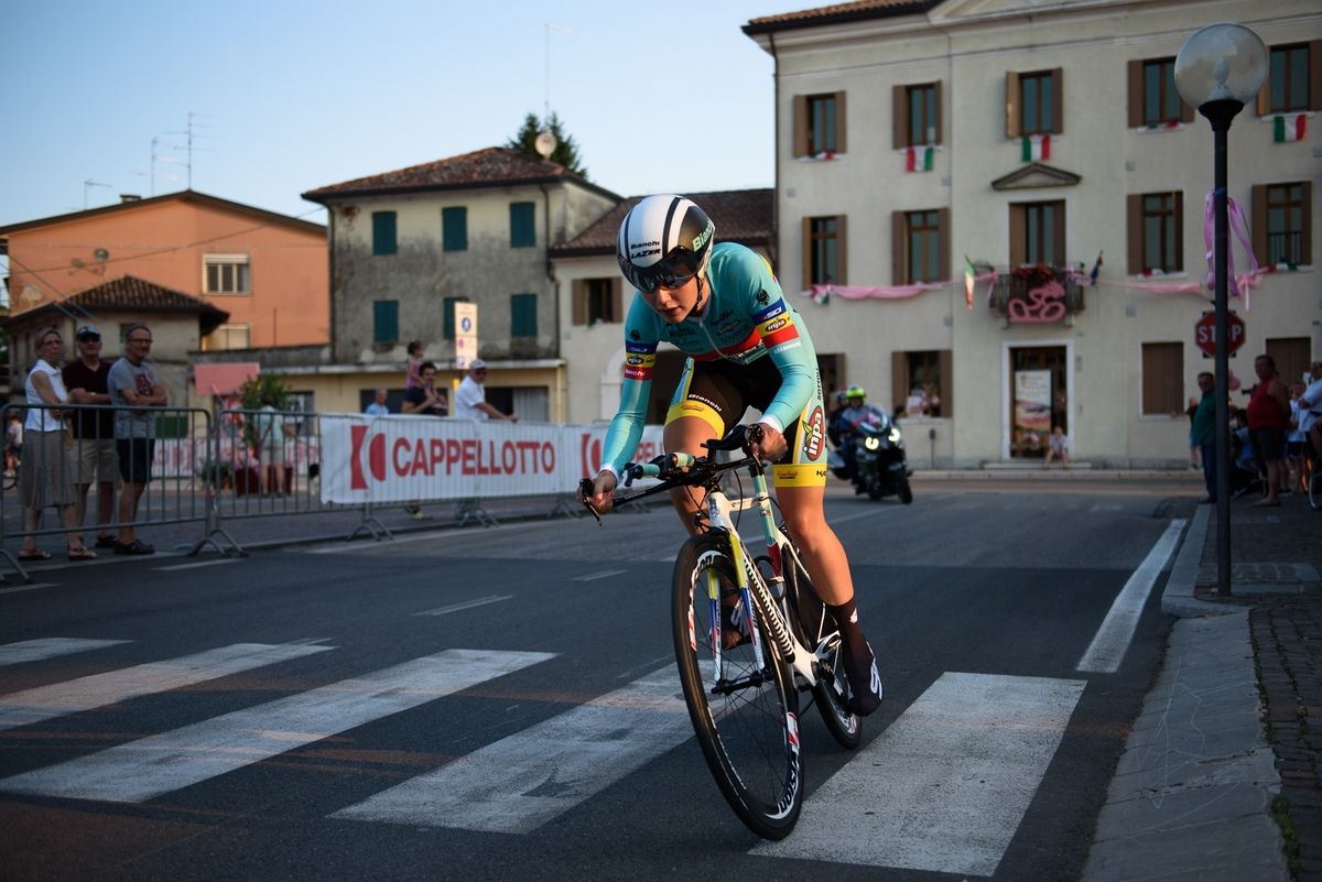 Romanian National Champion, Ana Covrig (INPA) at Giro Rosa