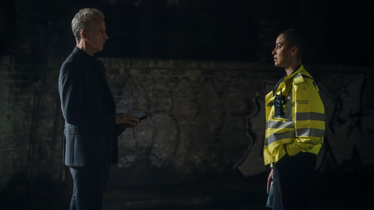 Peter Capaldi and Cush Jumbo in Criminal Record