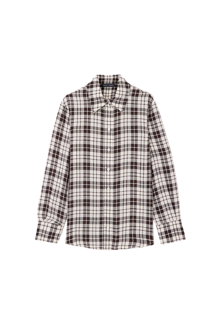 PROENZA SCHOULER, Bronwen Checked Twill Shirt