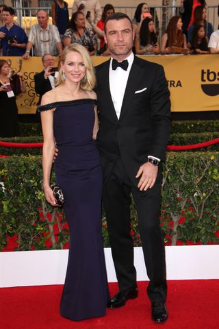 Naomi Watts & Liev Schreiber At The Screen Actors Guild Awards 2015