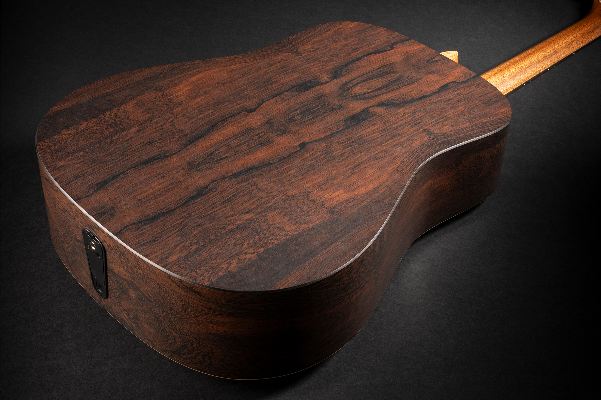 A promo photo for the Martin DX-2E Billy Strings acoustic-electric guitar