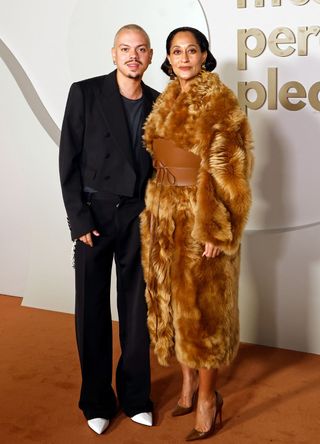 Evan Ross and Tracee Ellis Ross