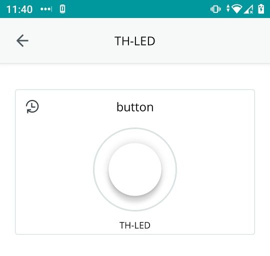 Screenshots of the Arduino IoT Cloud Remote