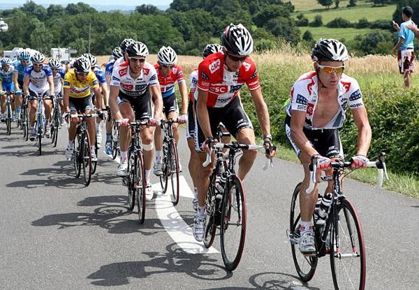 Stuart O'Grady had to work a lot in the last few days of the Tour.