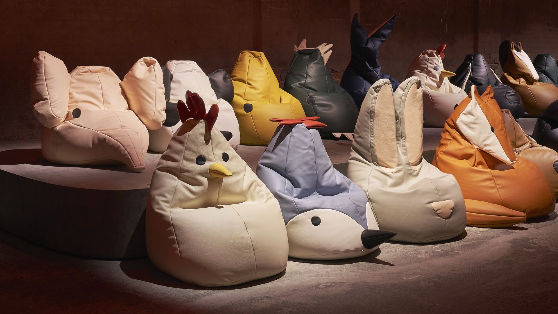 animal shaped beanbags